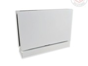 Boston 100 Series - Top or Bottom Shower Screen Pivot Hinge - Matt White